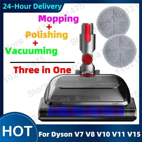 Dyson V7 V8 V10 V11 V15 Elektrikli Süpürge İçin Motorlu Yer Fırçası Başlığı, Yedek Parça, Su Deposu, Mop Aksesuarları