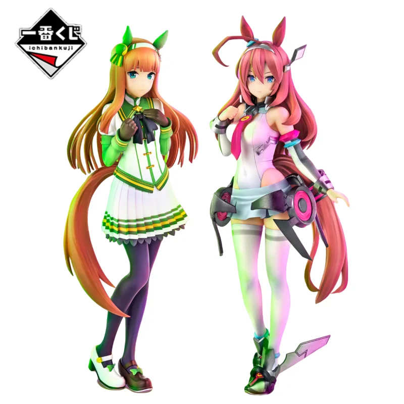 

Original BANDAI Ichiban Kuji Umamusume:Pretty Derby Silence Suzuka Mihono Bourbon Anime Figure Model Collection Toy Gifts
