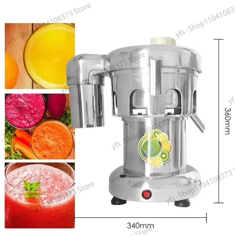 Commercial Juice Machine Stainless Steel 220V/110V about 80KG/H Juice Extractor Automatic Fruit and Vegetable Juice Maker