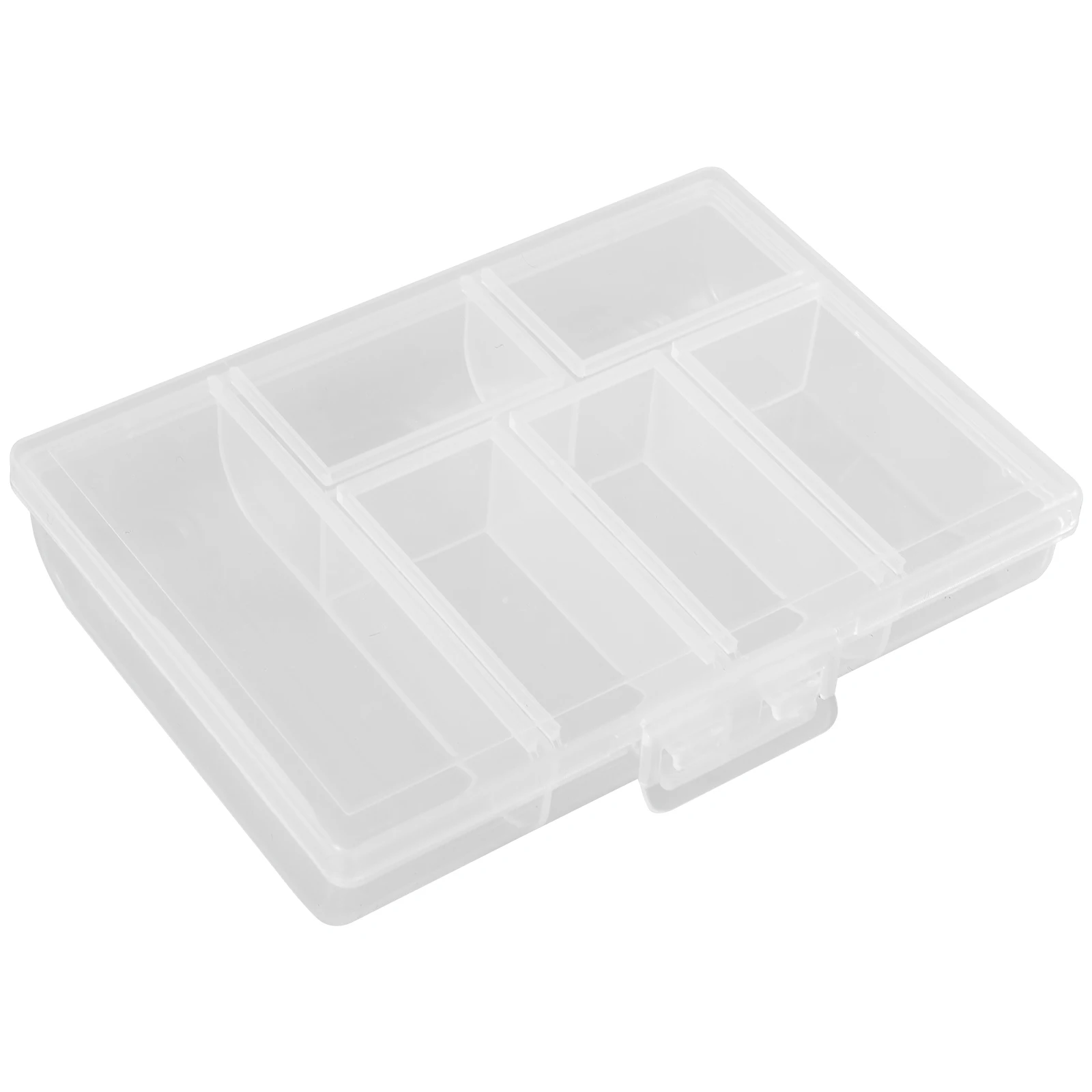 

Nail Charm Organizer Clear Multi-Grid Plastic Storage Box Lid Portable Jewelry Beads Holder Bead Organizer Beaded Storage Box