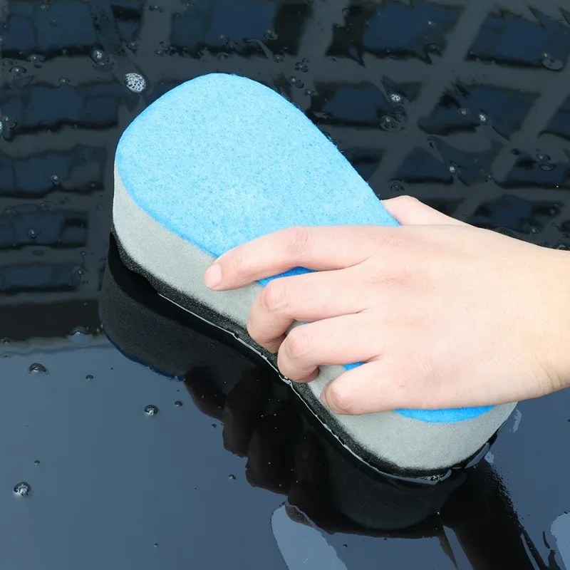 Large Size Car Wash Sponge Block High Density Foam Applicator Car Motorcycle Cleaning Supplies Polishing Sponge Brushes Dusting