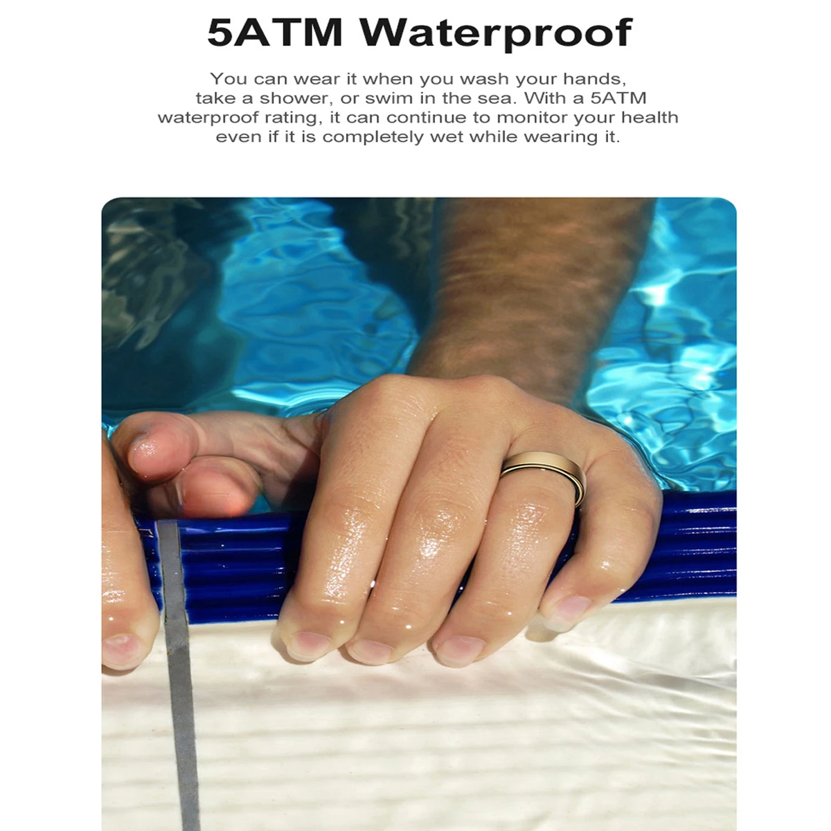 Smartring R10 Men Women Health - Smart Ring Step Calorie Fitness Monitor recension och pris
