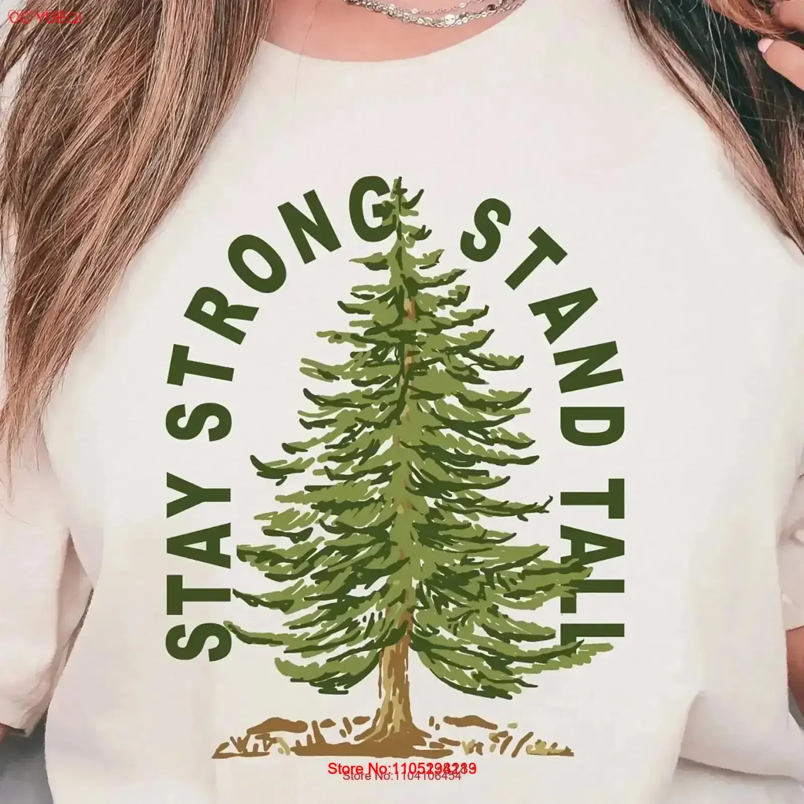 Pine Tree T Shirt Forest Nature Skinny Silhouette Lover Hugger vintage Washed Top For Everyday Wear homme designer clothes