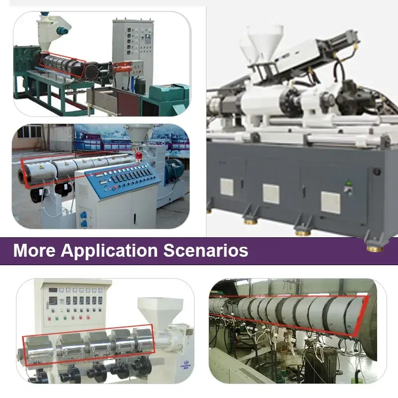 High Quality 110*200mm 220V 2500W Electric Ceramic Band Heater with Temperature Control