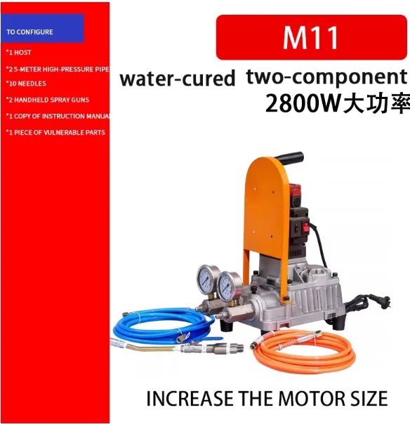 Best Sell Wholesale Electric Industrial DIY Grouting Machine Waterproof Material Glue Injection Special Machine Professional