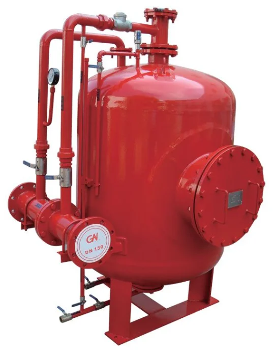 Horizontal type foam fire suppression system with Foam bladder tank(Vertical)