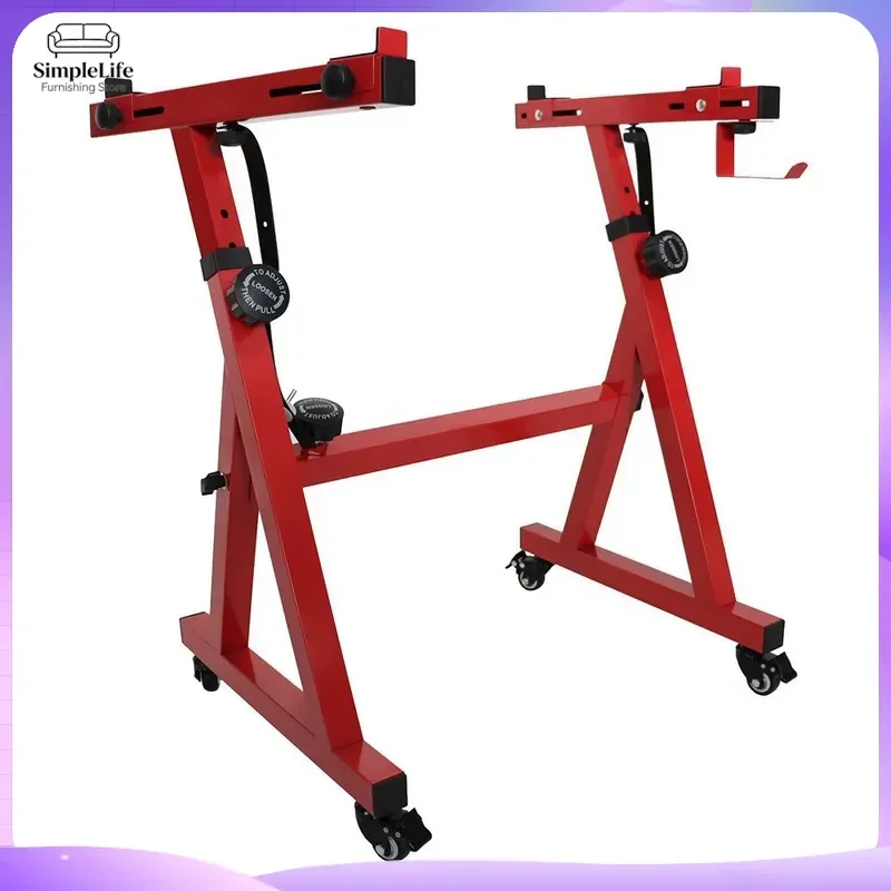 Universal Z Shape Piano Keyboard Stand Adjustable Height Music Instrument Holder with Wheels for 54 61 88 Key Electronic