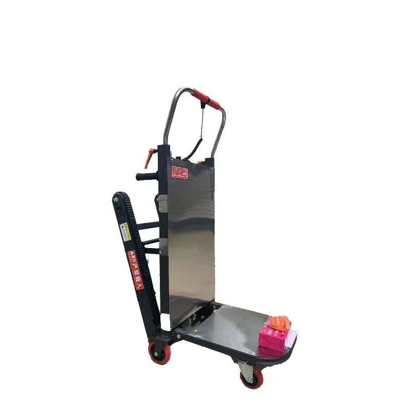 

High Quality Electric Crawler-Type Stair Climbing Machine Foldable Steel Platform 260-400KG Capacity Material Handling Equipment