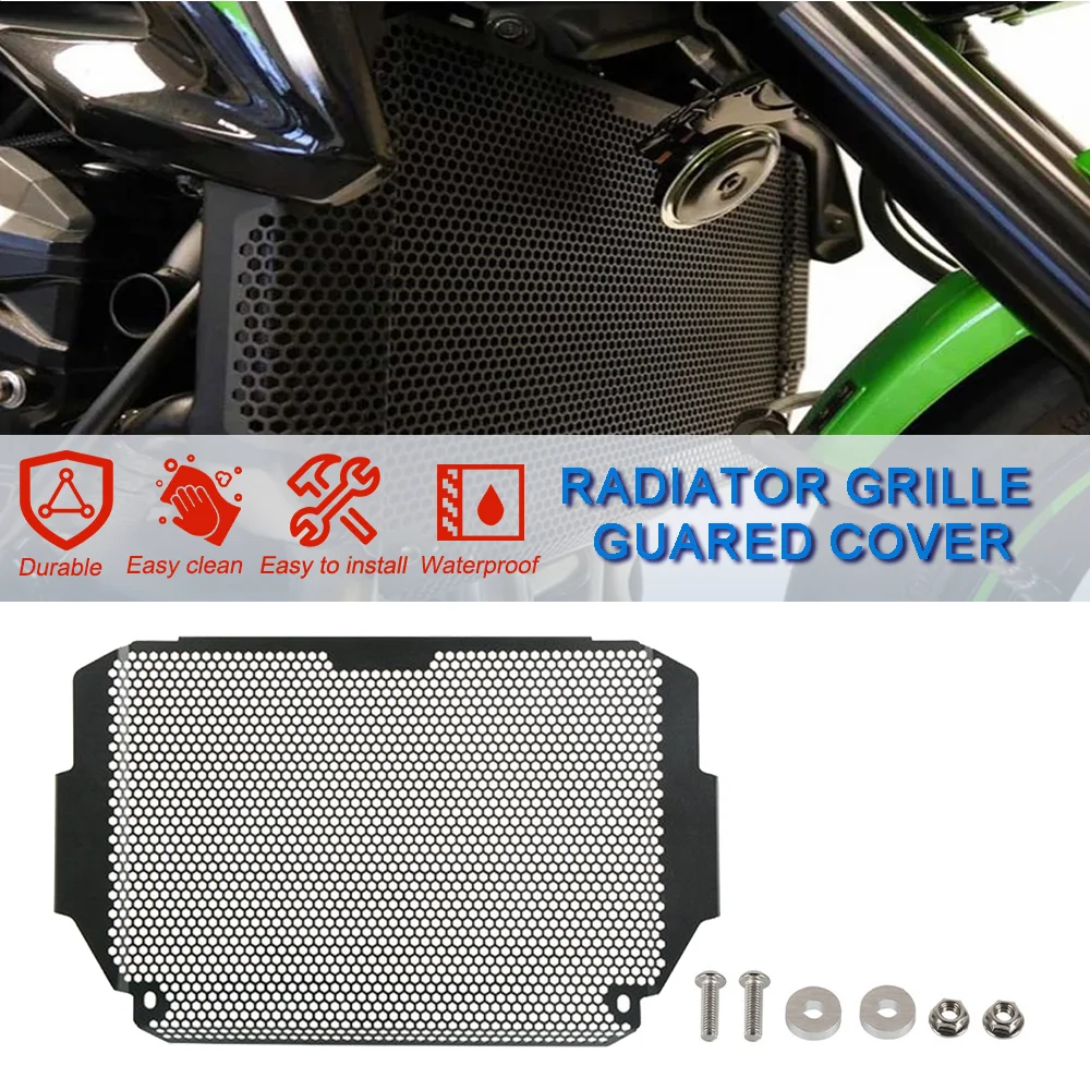 

For Kawasaki z900 z 900 2017 2018 2019 Motorcycle Accessories Radiator Grille Guard Cover Protector 2024 Aluminium Parts