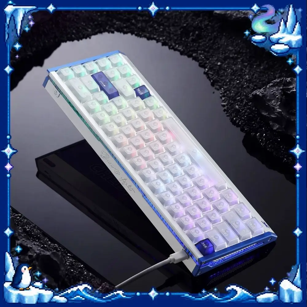 CHERRY PIXIU68 Magnetic Switch Keyboard Aluminum Alloy 0.06ms SOCD Dual Core Web Driver 16K Return Rate Gaming W ired Keyboard