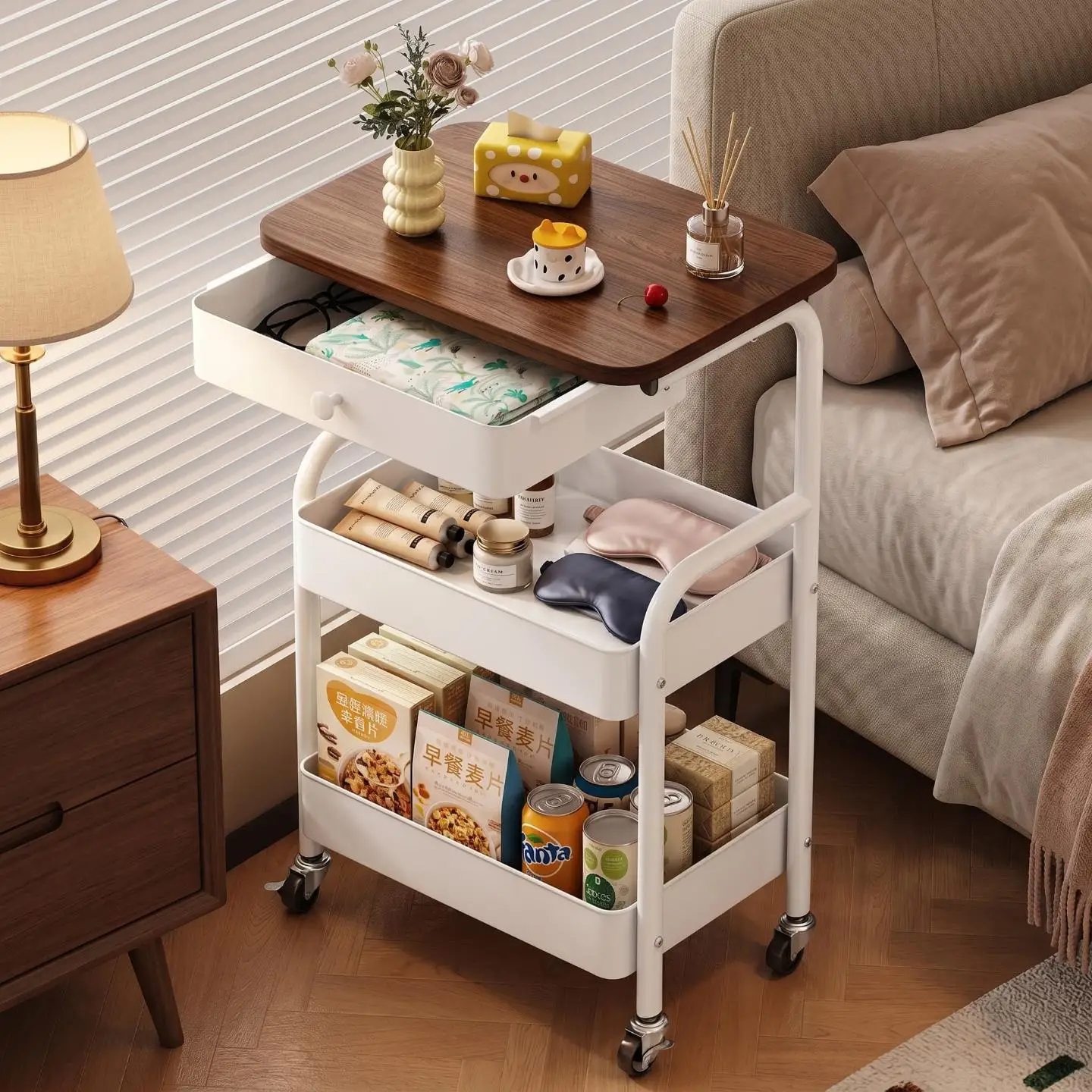 Etagere-de-rangement-mobile-grande-capacite-avec-roulettes-pour-salon-chariot-d'organisation-familial-pour-articles-divers