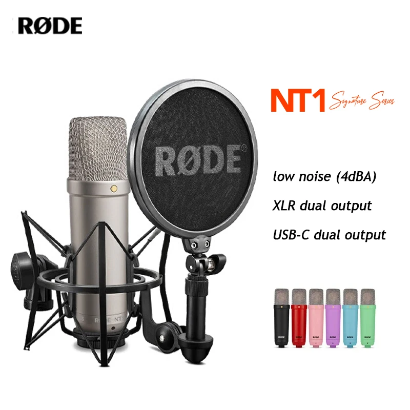 Rode NT1 Signature Series Microphone Upgraded Large Diaphragm