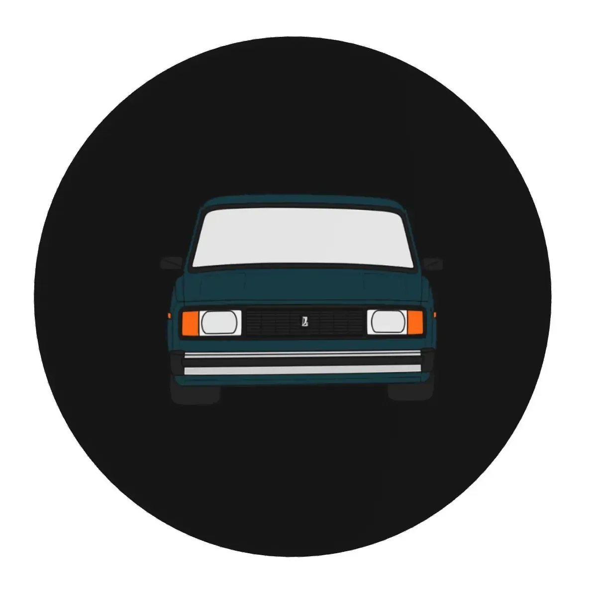 Lada Nova Riva Green Color Round Mouse Pad Computer Keyboard Mouse Mat Gamer Laptop Desk Mat Office Accessories Table Mats