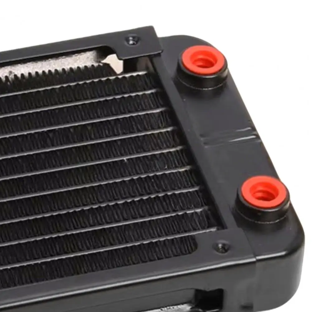 Advanced Construction Radiator 120mm Water Radiator Aluminum Heat Exchanger G1/4 Thread Pc Cooler Heatsink for Efficient Thermal