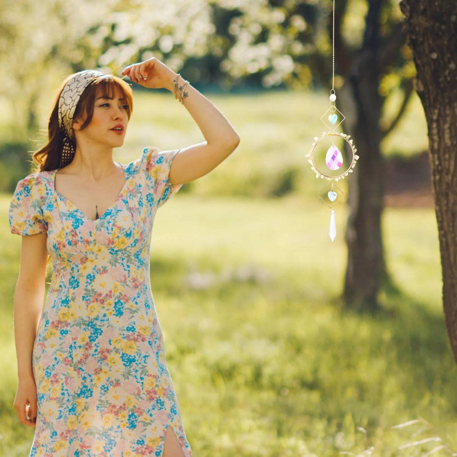 

Colorful Crystal Sun Catcher Hanging Ornament Window Decor Crystal Sun Catcher For Windows Suncatchers Gifts