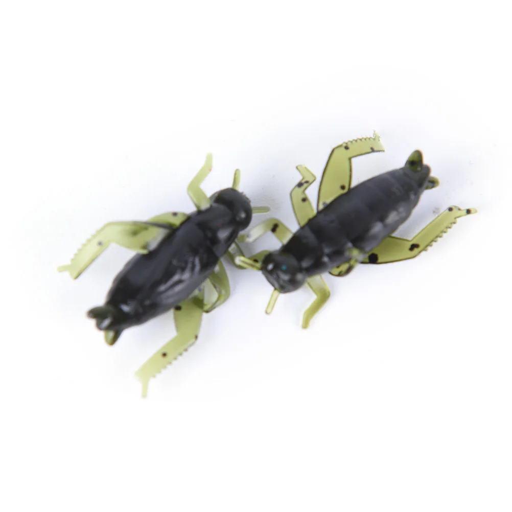 HOT!20Pcs Soft Fishing Lures Pesca Lightweight Cricket Insect Lure Simulation Baits