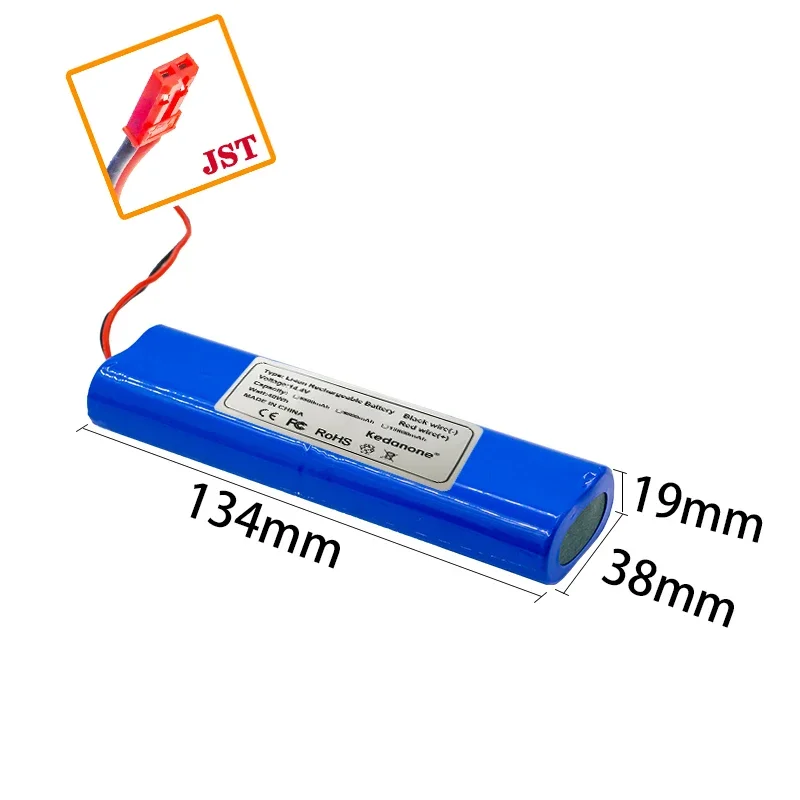 

NEW 14.8V Lithium Battery 6800mAh forIlife ZacoV3s V5s V55 V8s DF45 DF43 V50 V5Lpro Robot Vacuum Cleaner ILIFE V5s Pro Battery