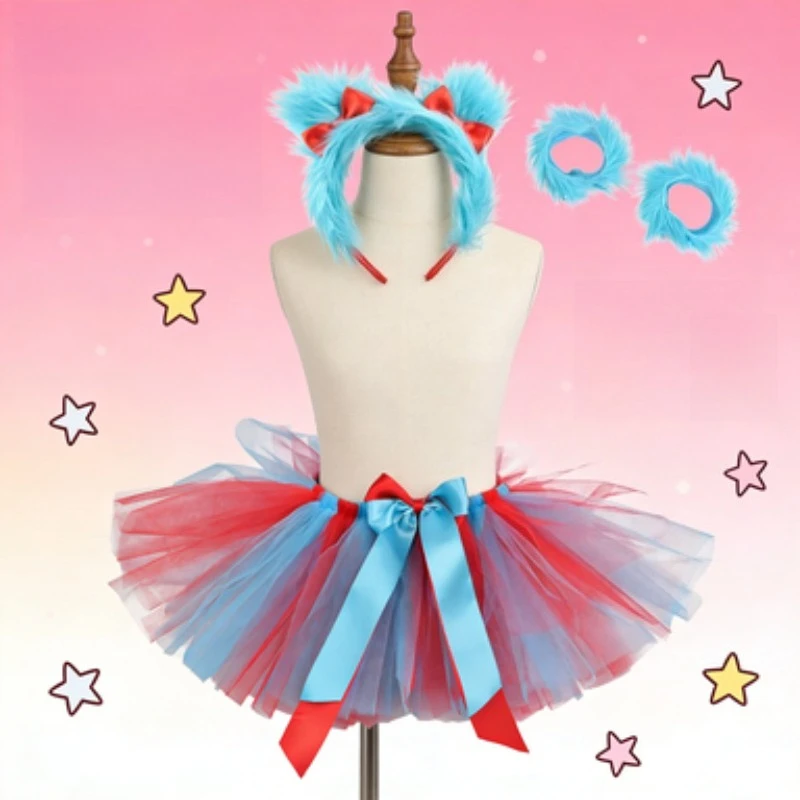 

Cute Girls' Mesh Tutu Skirt, Ballet Skirt, Princess Dress, Suitable for Birthday Parties and Performances, Halloween Costumes