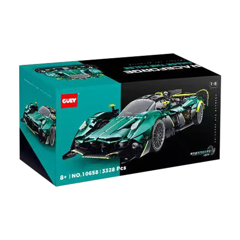 

В НАЛИЧИИ GULY 10658 MOC Технический конструктор 1:8 RC Спортивный автомобиль Valkyrie, строительные блоки, игрушки для сборки, подарочный набор для мальчиков на Рождество