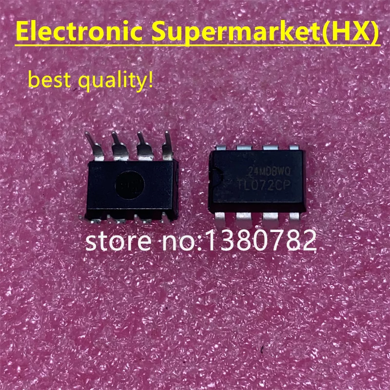 

Free Shipping 100pcs/lots TL072CP TL072 DIP-8 IC In stock!