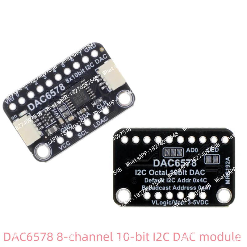 In stock.DAC6578 Breakout 8-channel 10-bit I2C DAC module STEMMA QT/Qwiic