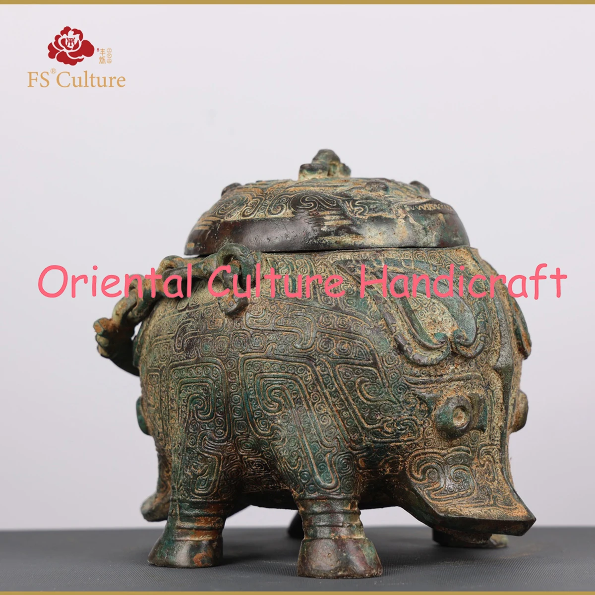 Chinese Shang And Zhou Dynasty Bronzes, Pig Shapes, Cultural Handicrafts, Exquisite Handicrafts, Household Items