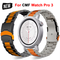 Watchband For CMF Watch Pro 3 2 1 Stainless Steel Band Bracelet For CMF By Nothing Watch Pro 3 Metal Strap Accessories Correa