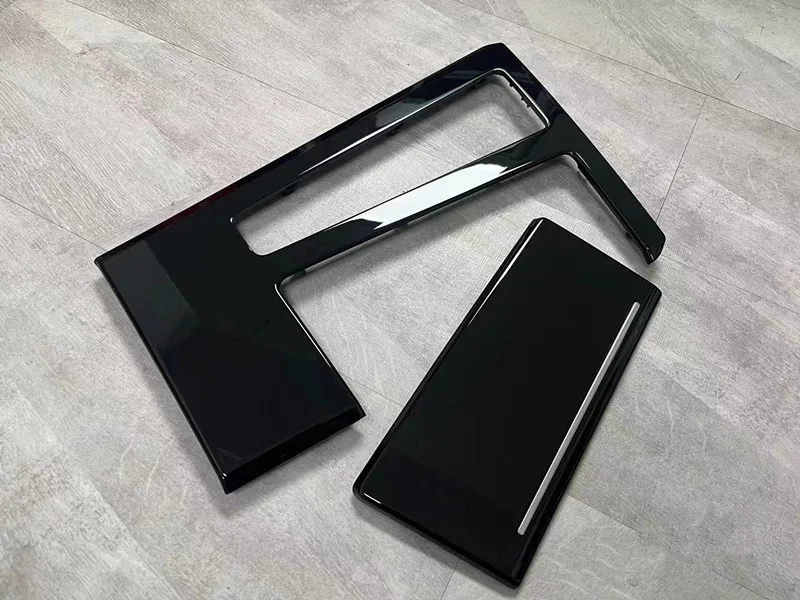 OEM لأودي A6 C8 A7 S7 C8 قناة مركزية البيانو لوحة داخلية سوداء 4 كجم 863 969 حامل الكأس 4KD 862 533 E #2