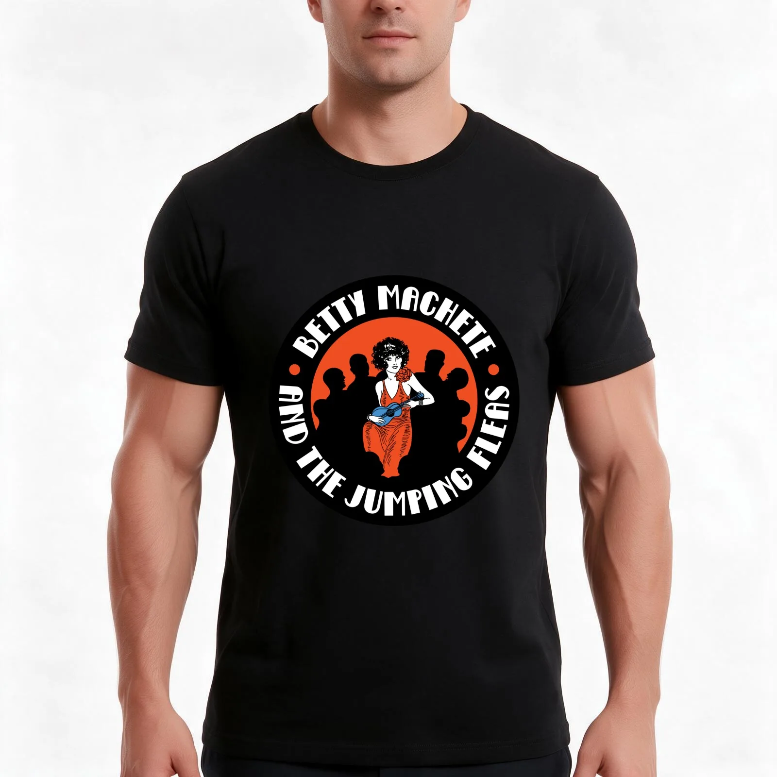 Betty Machete T-Shirt, Classic Crew Neck Shirt, Breathable Cotton Everyday Tee