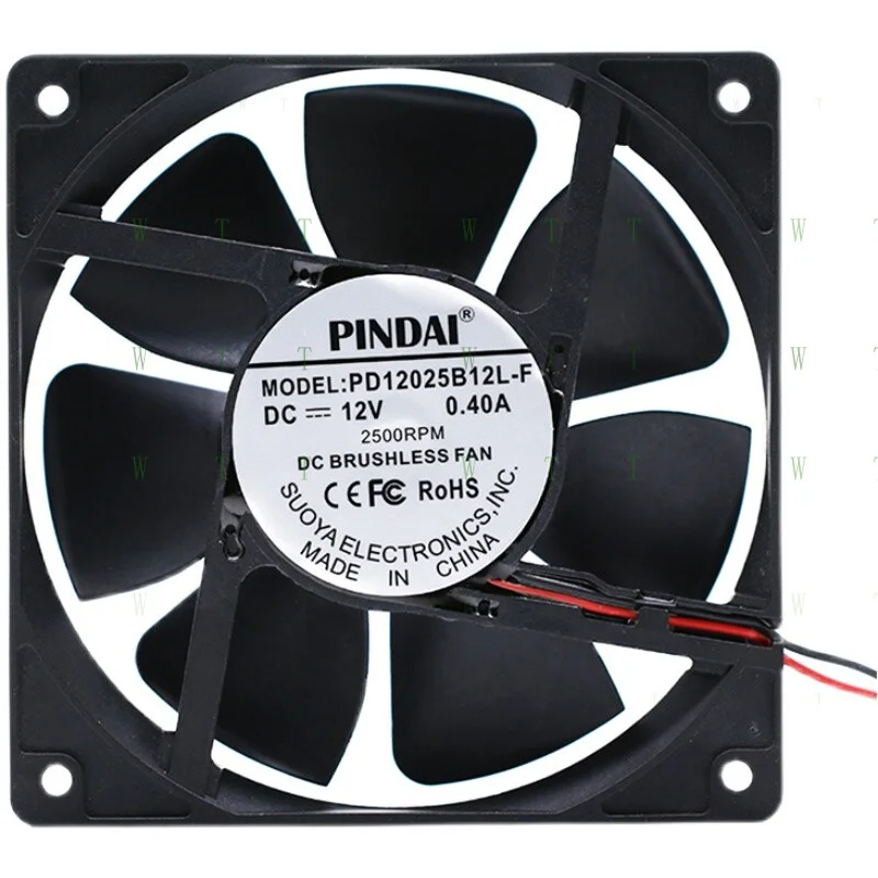 H 1 pcs for PINDAI PD12025B12L-F 12V IP68 12025 humidifier charging pile outdoor fan.