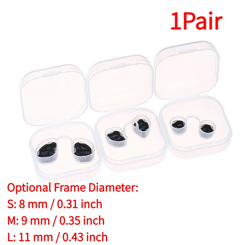 ＆1Pair Carbon Nose Invisible Nasal Filter Anti Air Pollution Pollen Allergy Dust Filter