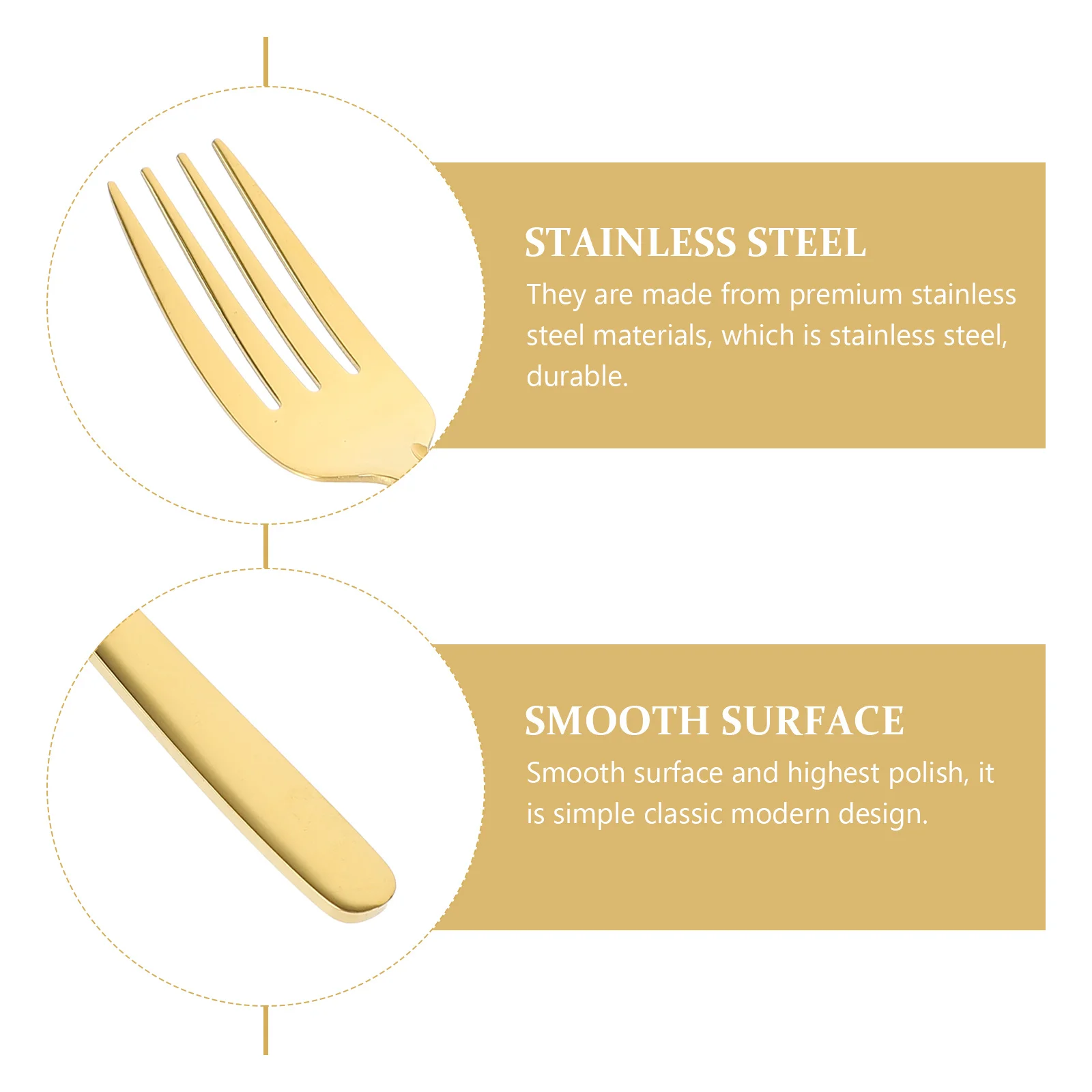 

1Set Stainless Steel Flatware Set Firm Grip Design Fork Spoon Chopstick Kit Suitable for Adults Flatware Serving Set