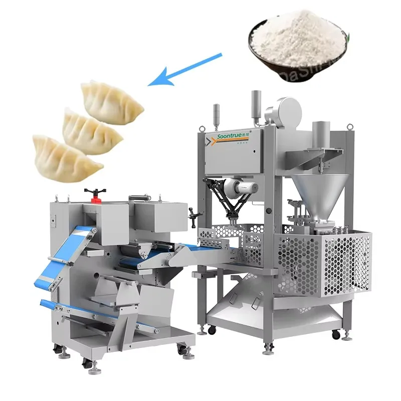 Customized Full Automatic Stainless Steel Dumpling Machine Multi-Functional Large Scale Dumpling Maker Grain Making Machine