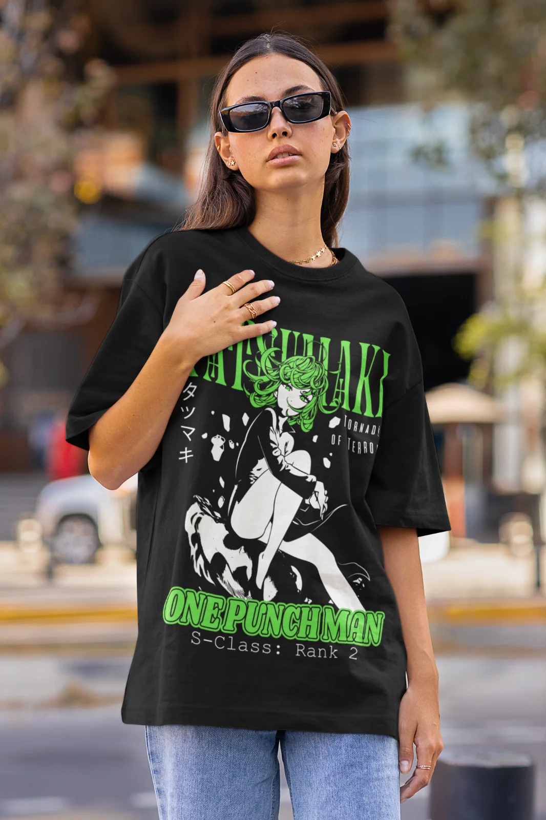 Tatsumaki T-shirt One punch Man Anime Manga Villain Kawaii Funny Shirt All Size