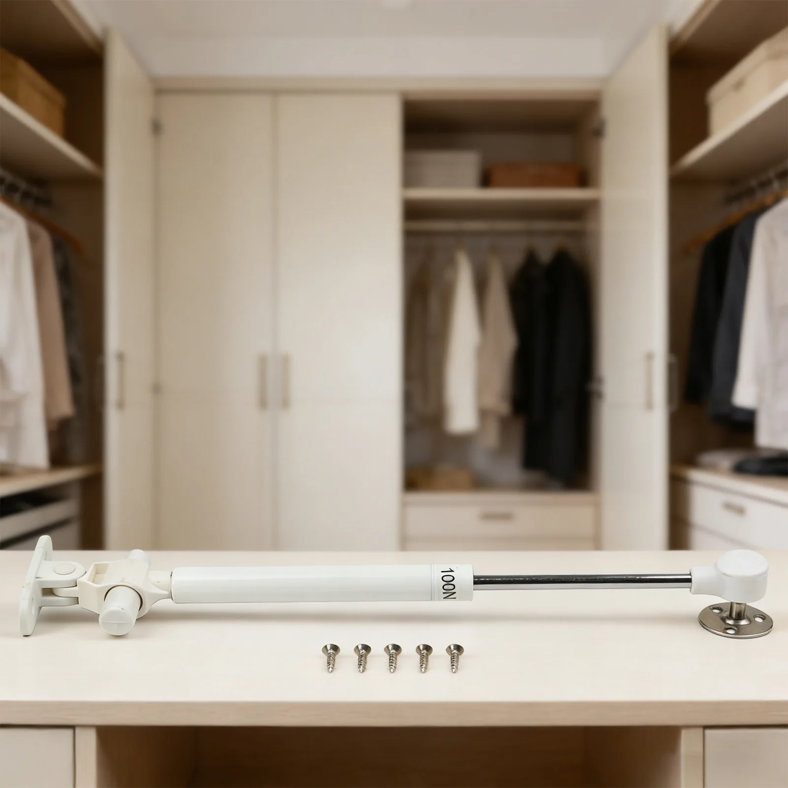 

Газовая пружина для дверцы шкафа с бесшумным открыванием, долговечным медным масляным уплотнением и простой установкой для различных шкафов