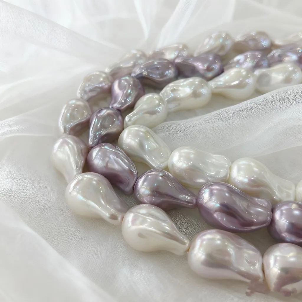 Baroque Irregular Pearl Loose Beads Imitation Shell Pearl DIY Jewelry Making Accessories for Necklace Bracelet Handmade Craft