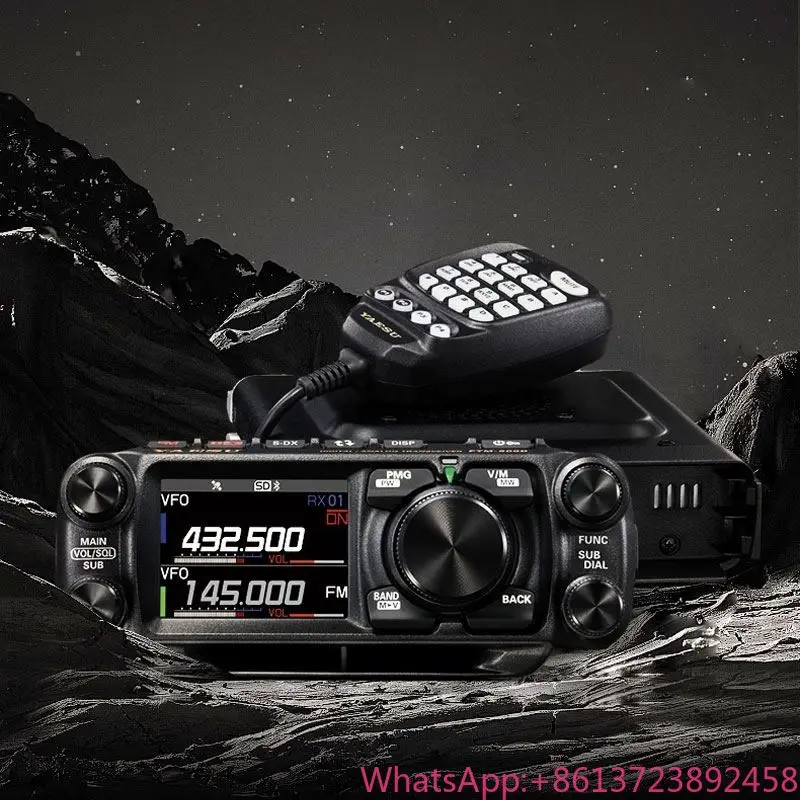 

YAESU FTM-500DR 50W C4FM/FM 14/430mhz Dual-band Digital Mobile Transceiver AESS Car Radio Walkie Talkie Long Range 50km
