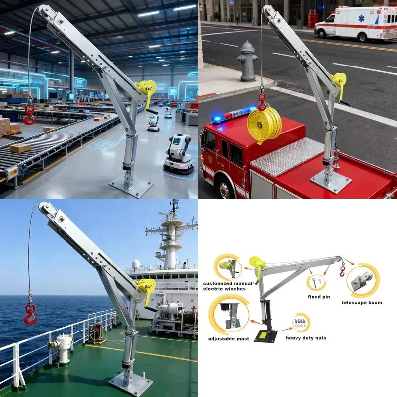 High Speed Small Marine Towed Hydraulic Winch System 1 3 5 8 10 Ton with Clutch for Deck Cranes