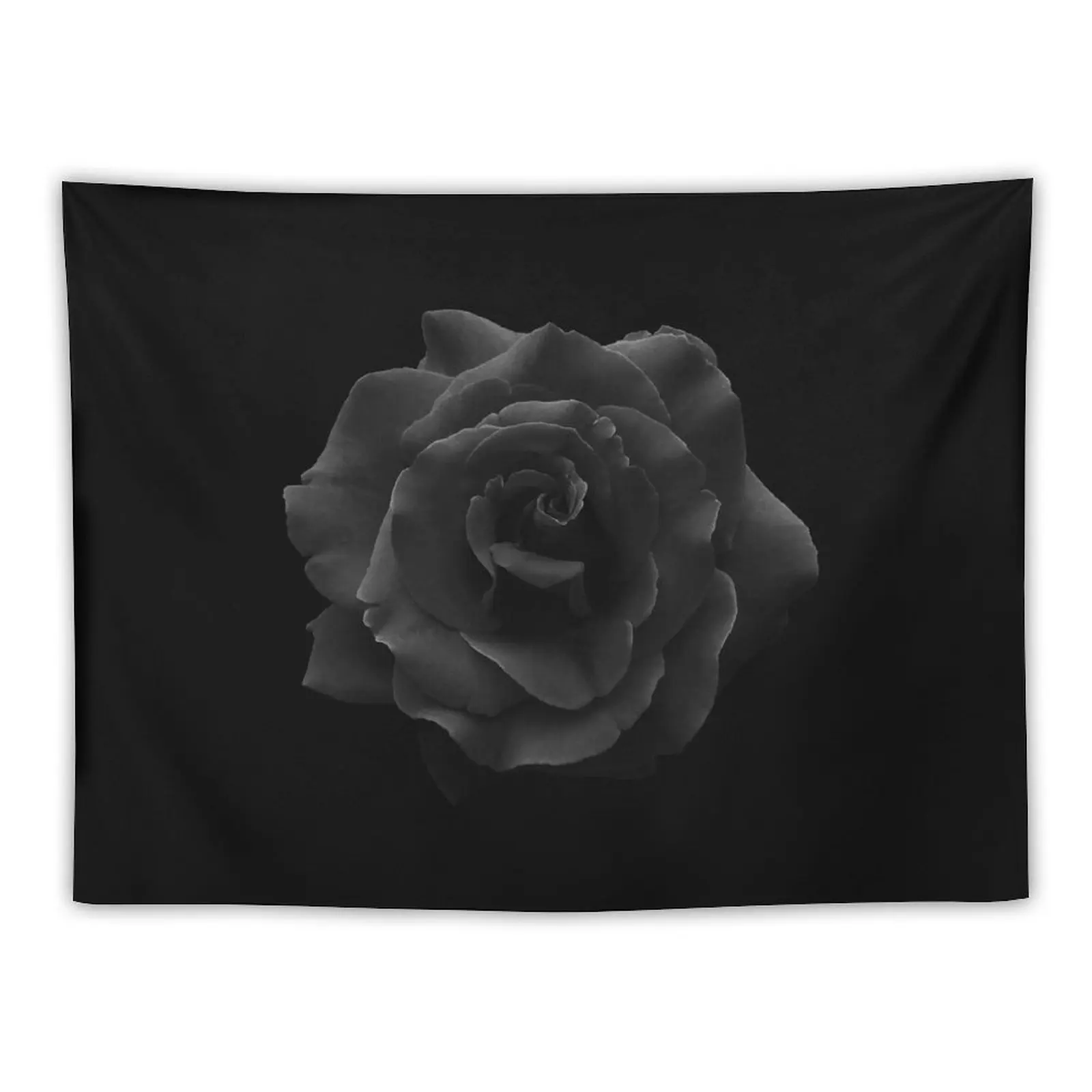 

Single Large High Resolution Black Rose. Tapestry Hanging Wall Tapestry Decoration Wall Wall Decorations