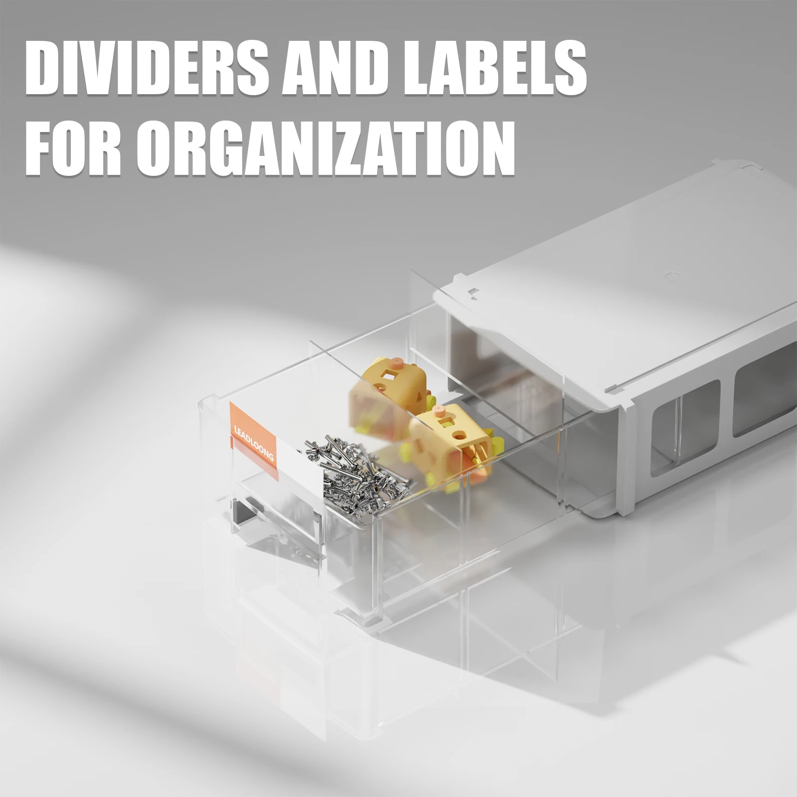 8/16pcs Plastic Mini Storage Box, Stackable Small Tool Storage Bin, Screw Parts Crafts Sewing Thread Jewelry Storage Organizer