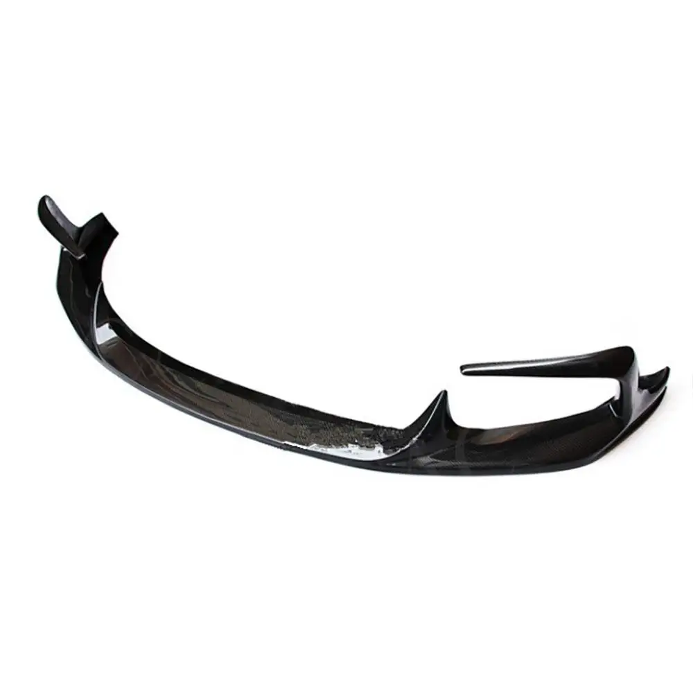 Carbon Fiber Front Bumper Lip Spoiler Splitter for Maserati Ghibli 2014-2017 Wrap Shovel Chin Body kit FRP Car Guard Accessories