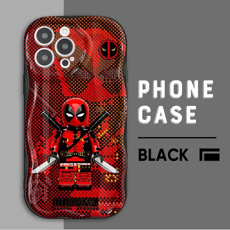 Marvel Deadpool Wolverine Phone Case for Vivo Y02 Y12 Y15S Y16 Y17 Y19 Y20 Y20i Y21 Y21A Y21 2021 Y35 Y22S Y36 Y50 4G 5G Cover