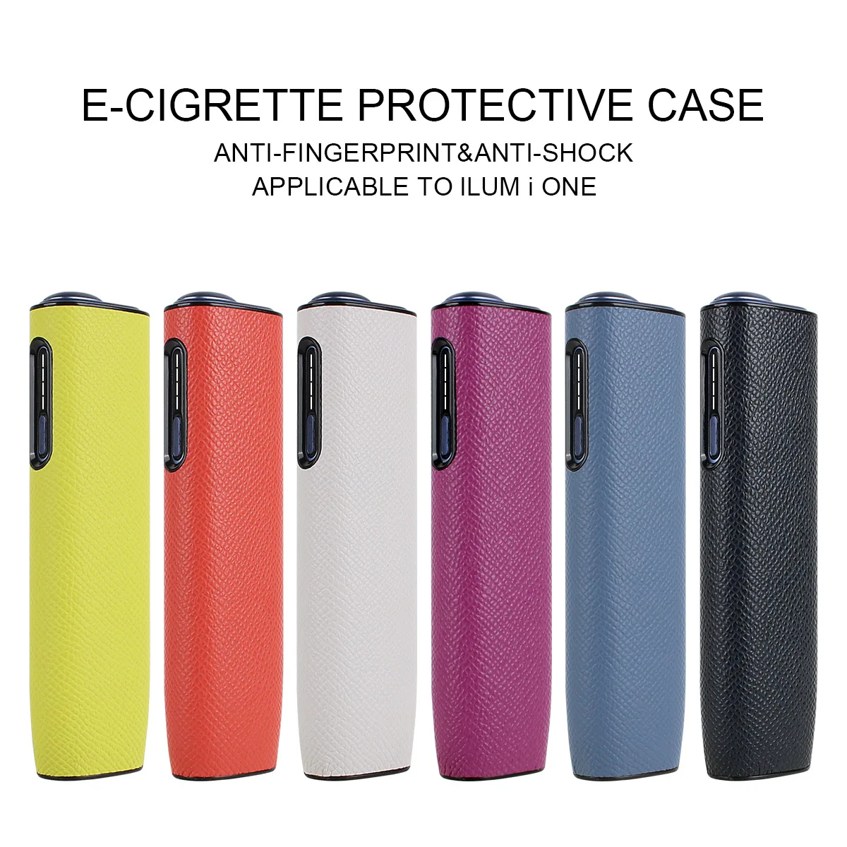 New Fashion Pattern Protection Case for IQOS ILLUMA I One Cover Hard PU Leather Cases