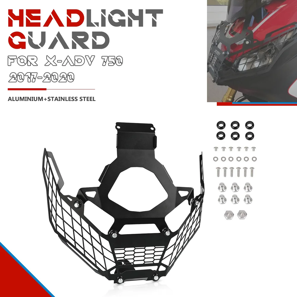 

Headlight Guard FOR HONDA X-ADV XADV 750 2017 2018 2019 2020 Motorcycle Accessories Head Light Protector Cover Grille Protection