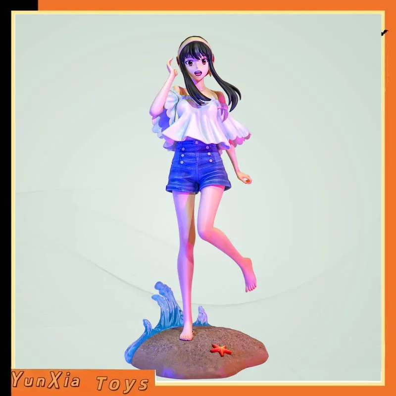 

Generic Spy X Family Yor Forger Beach Style Anime GK Figure 30cm PVC Collectible Action Model Desktop Decoration For Anime Fans