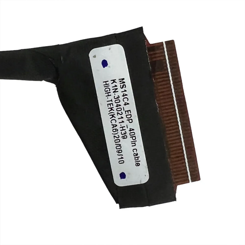 For MSI Prestige 14 MS-14C1 Screen Cable 40PIN K1N-3040211-H39