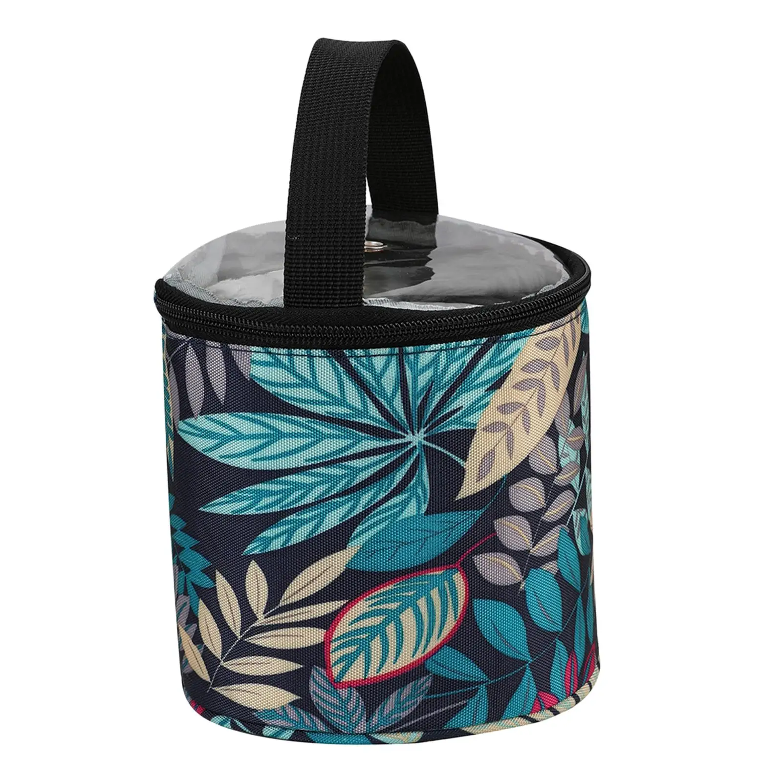 Portable Yarn Tote Bag Oxford Material Drawstring Closure Knitting Crochet Organizer for Travel Projects