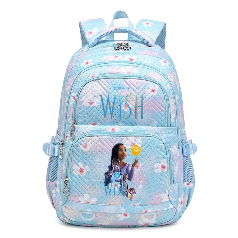 

Disney Movie Wish Boys Girls School Backpack For Teenage Youth Girls Kawaii Student Kids Rucksack Laptop Books Bag Mochila