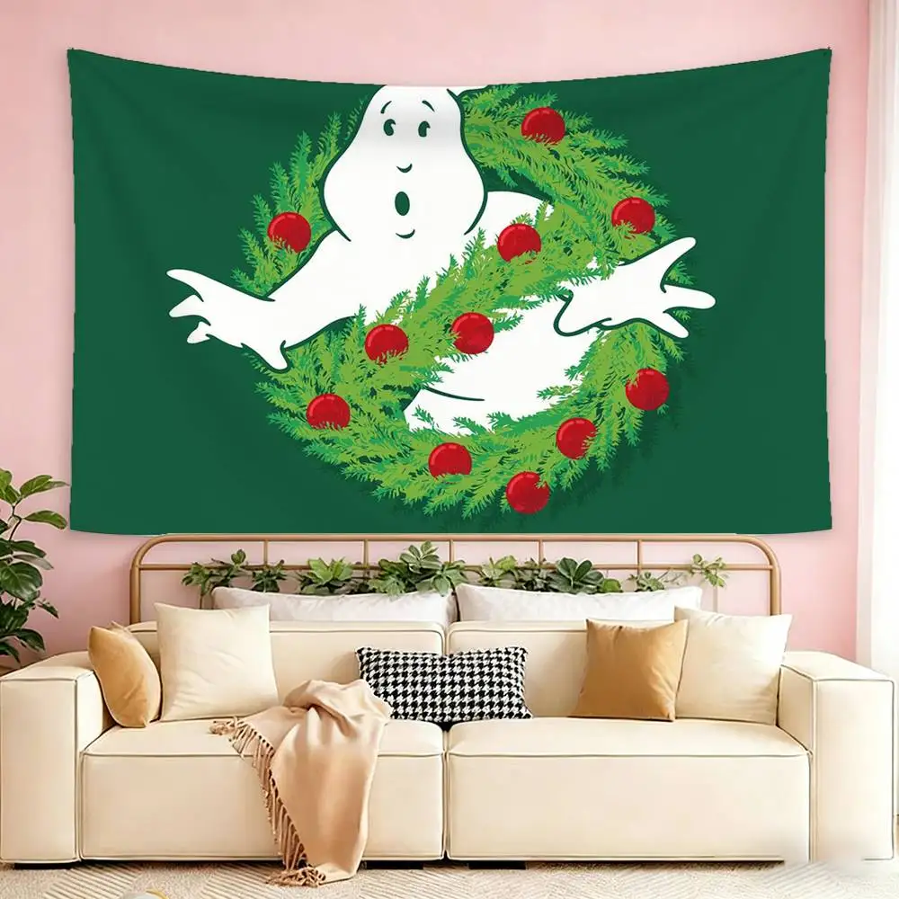 Movie G-Ghostbusters-es Flags Wall Hanging Tapestry Outdoor Garage Room Decorative flag Background