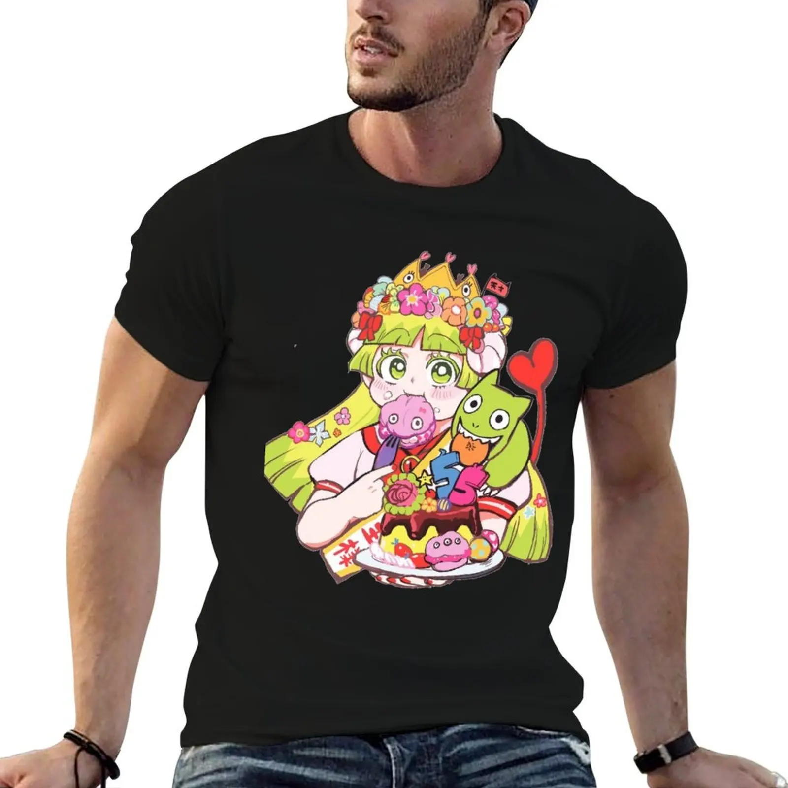 

Iruma-kun) t print for man Valac Demon man T-Shirt shirt t shirts cotton custom shirt t Clara School (Welcome to